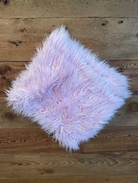 Pink Vegan Fur 3x5
