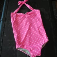 Newborn Bathing Suit & Matching  Headband 