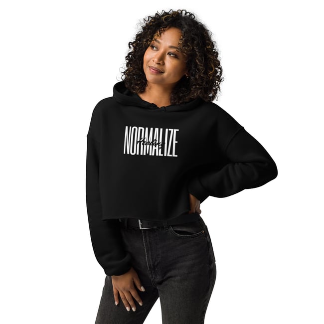 Normalize Healing Crop Hoodie
