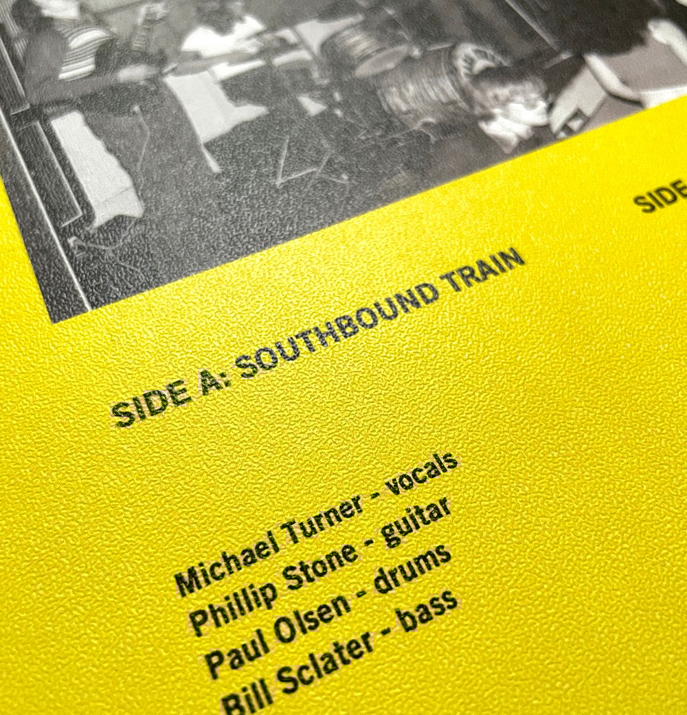 MICHAEL TURNER IN SESSION •••7"••• PICTURE SLEEVE - SPLATTER VINYL - EDITION OF 100