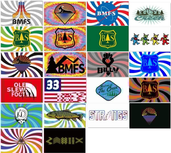 Image of *NEW* JGD MINI FLAGS