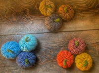 Image 1 of Pumpkin Knitting workshop at Tanyard Studio, Langford Wed Oct 12th 10.30am-12.30pm