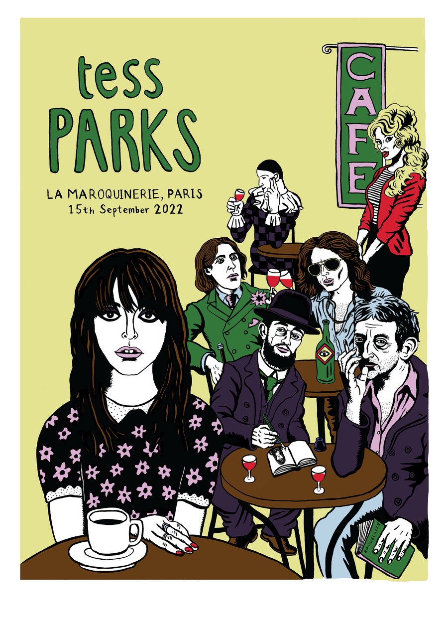 Image of Tess Parks in Paris