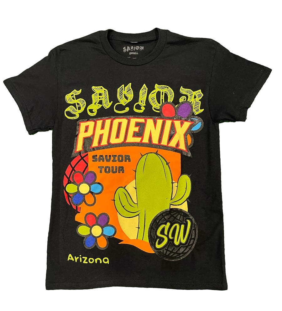 Image of SAVIOR TOUR HELLO PHOENIX - BLACK