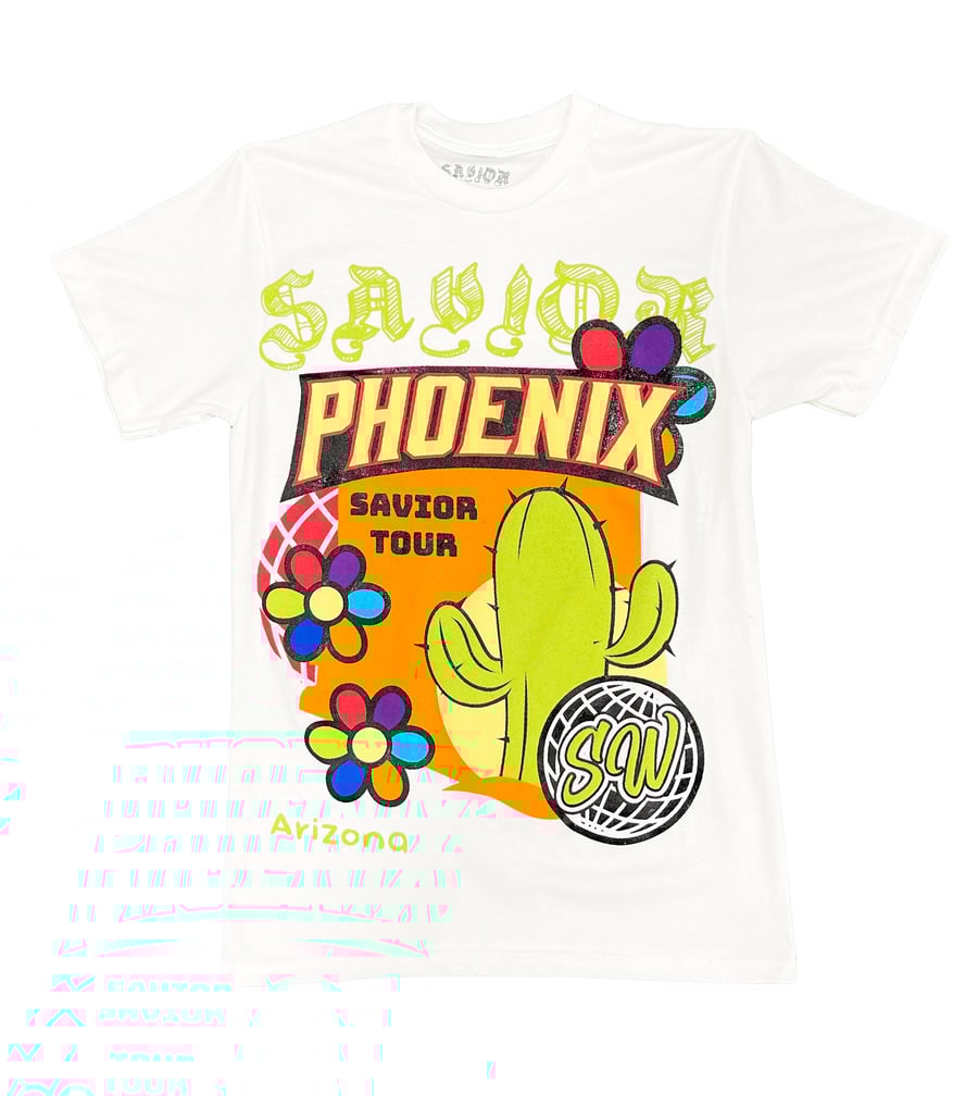 Image of SAVIOR TOUR HELLO PHOENIX - WHITE