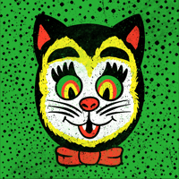 Halloween Green Cat