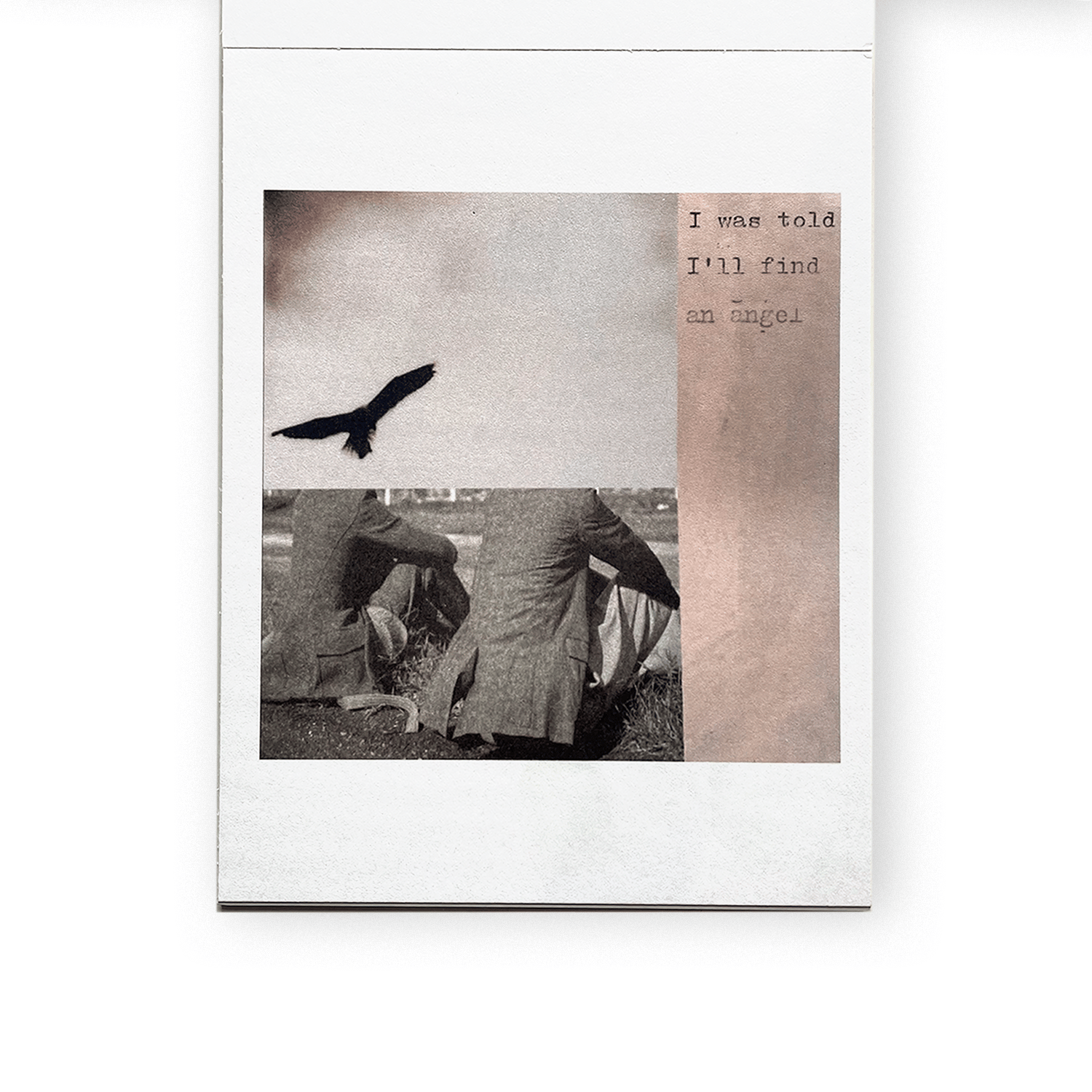 POLAROIDS COLLAGE CLUB POSTCARD BOOK NONMACHINABLE