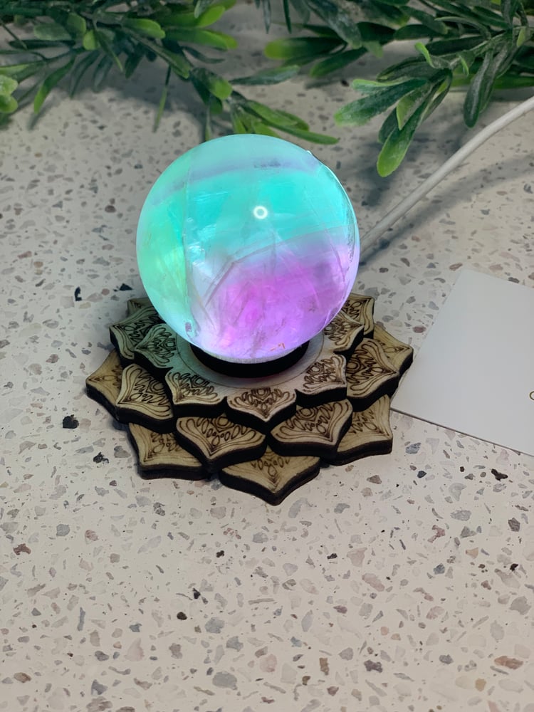 Image of Led Light Sphere/Tower Stands 