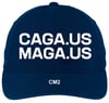 ALL STAR BLUE FLEXFIT BASEBALL CAP CAGA.US MAGA.US CM2