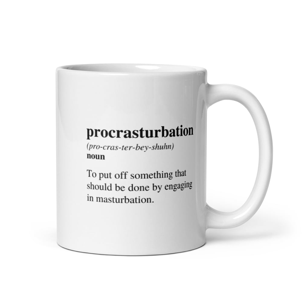 Procrasturbation Mug