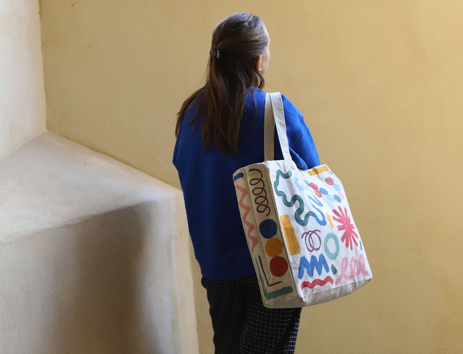 Image of PAINTED BIG BAG