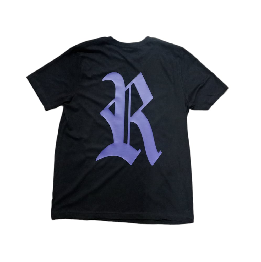 Image of Rebel Outsiders " Black - Purple" Shirt 