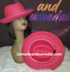 Solid Hot Pink Jazz Fedora 