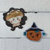 Halloween Themed Die Cut Magnet