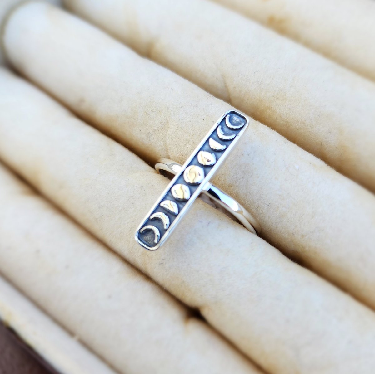 Image of Lunar Phases - Sterling Silver