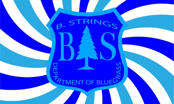 Image of DEPT. OF BLUEGRASS FULL SIZE FLAG - BLUES