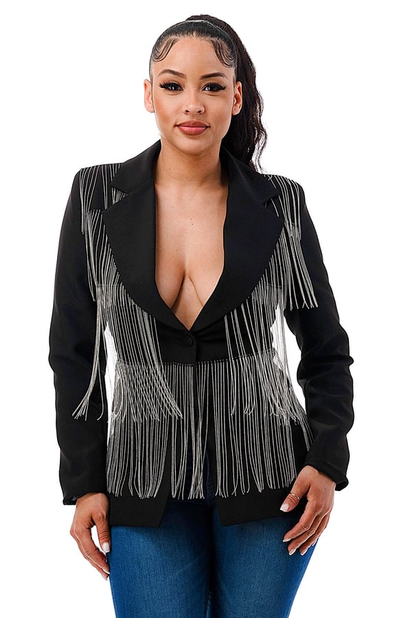 Image of  Fringe Blazer