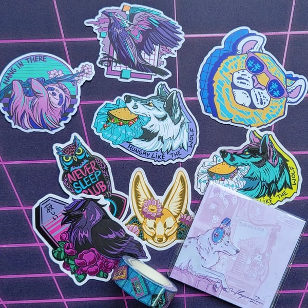 Image of VaporZOO Stickers!