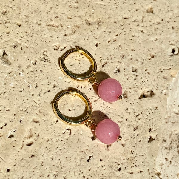 Image of APRIL EARRINGS…PINK