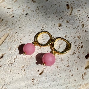 Image of APRIL EARRINGS…PINK