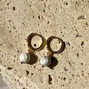 Image of APRIL EARRINGS…WHITE