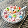 Hot Seller Unique Attracting Cereal Bowl Candle With Spoon Cereal Bowl Candle Soy Wax Luxury Scented