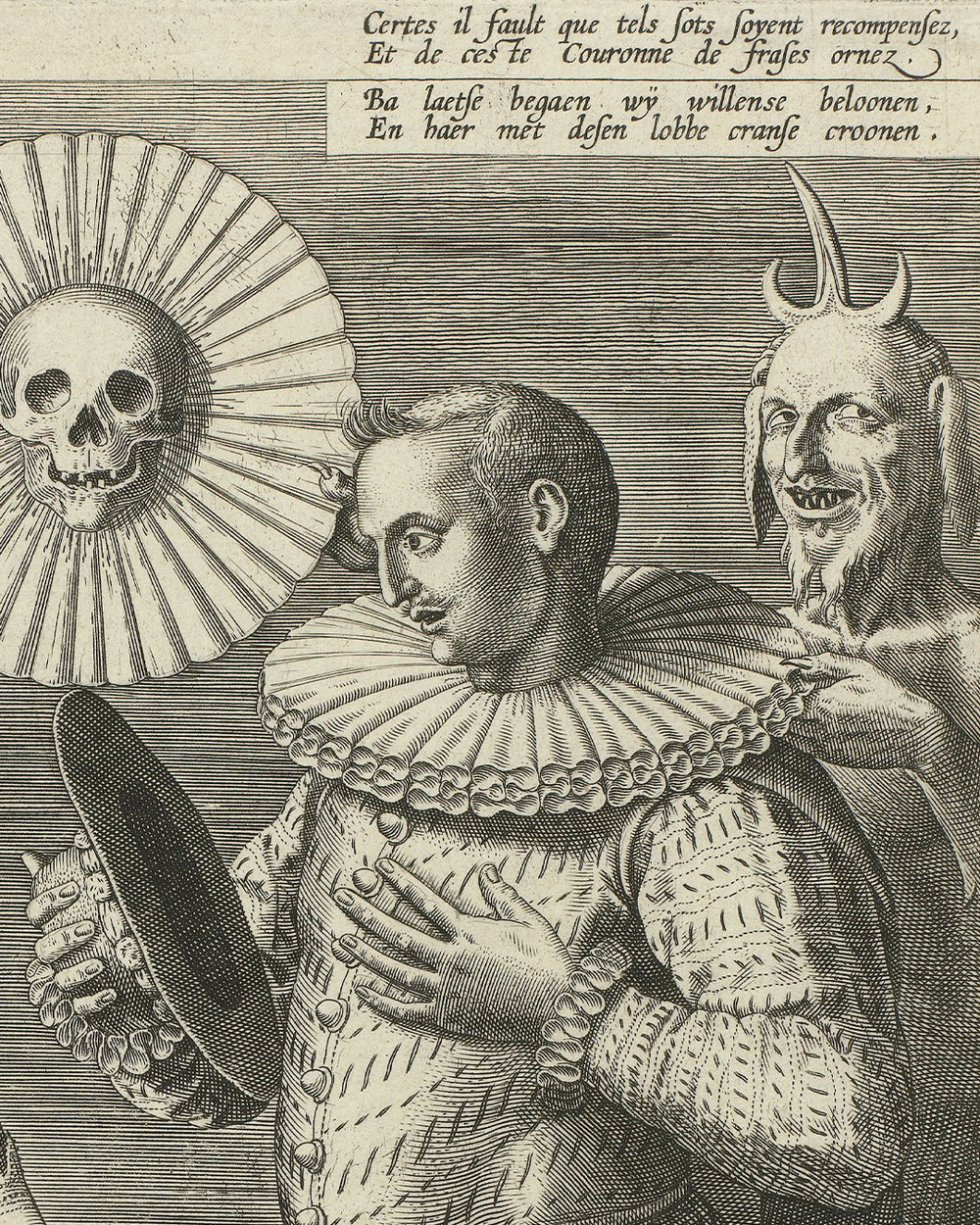 ''Cartoon on the stiff ruff'' (1600 - 1624)