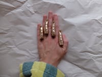 Image 1 of Finger belt loop in bronze