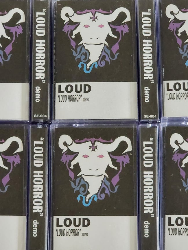 LOUD 'LOUD HORROR' Demo Tape