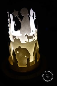 Image 4 of DIY nuit de Noël, Gabarit cloche Ø 9 cm (A4)  à télécharger