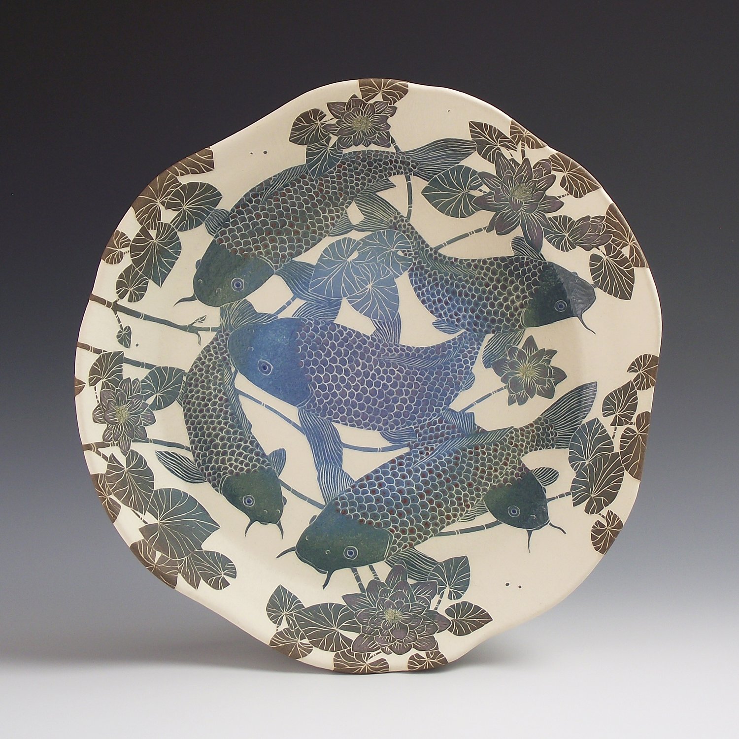 Image of Matsuba Carp art card