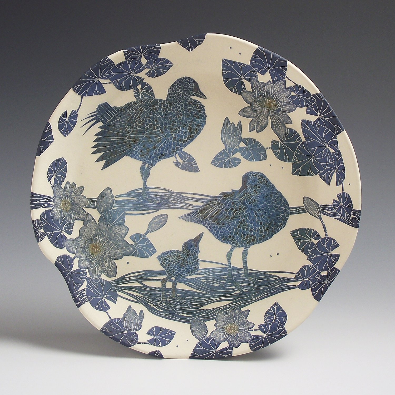 Image of Moorhen art card