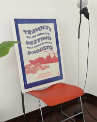 Image 1 of Poster - Travolti da un insolito destino nell'azzurro mare d'agosto