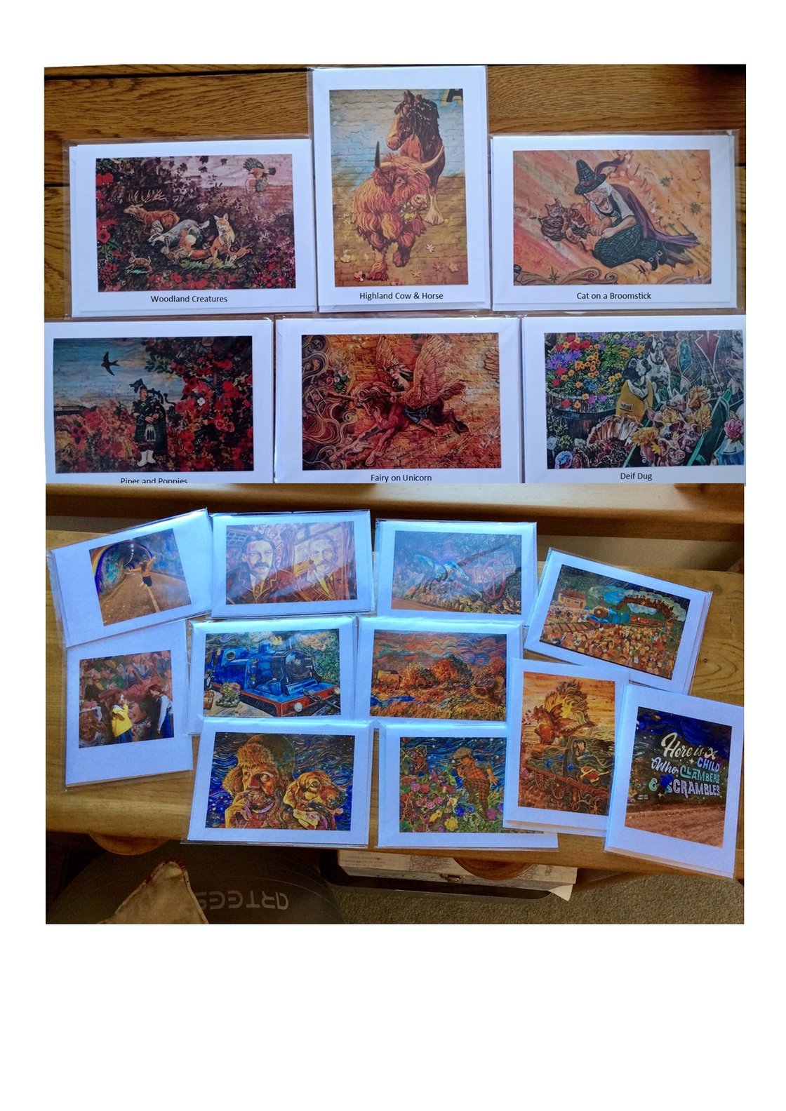 Image of Gift Cards - mixed pack of 5