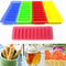 Image of 10 Grids Chic Long Strip Shape Silicone Ice Cube Mould