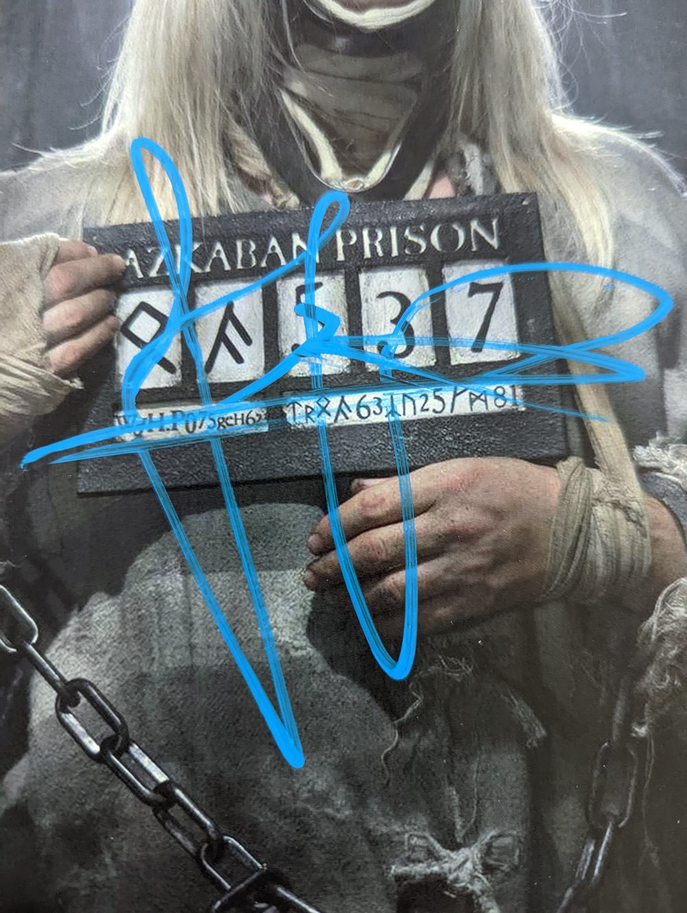 Jason Isaacs Signed Lucius Malfoy 10x8 Photo