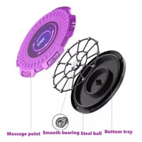 Noise Reduced Twist disk Waist Twisting Machine Wriggling plate slimming Bodybuilding legs  