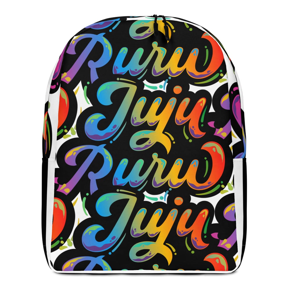 Image of JuJuRuru BackPack - White Logo