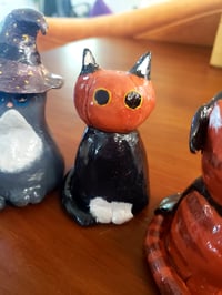 Image 1 of Halloween Cats - Pumpkin Cat