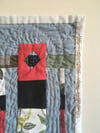 Wall Quilt #4 - Redwing Blackbird, Singing