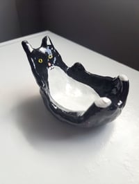 Image 1 of Tuxedo Cat Ring Dish