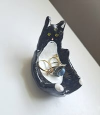 Image 4 of Tuxedo Cat Ring Dish