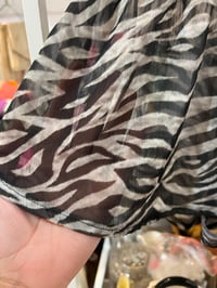 Image 2 of H & M leapard sheer shorts