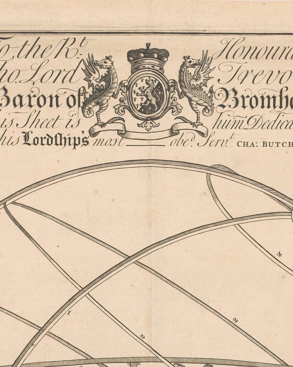''Mechanical model of the solar system explaining the principles of astronomy'' (1733)