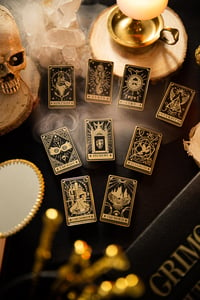 Image 2 of 🟢 STOCK 🟢 Pins Cartes de Tarot Magique - ✨DIVINATION✨