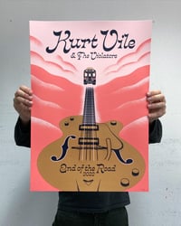 Image 4 of Kurt Vile & The Violators Screenprinted Gigposter