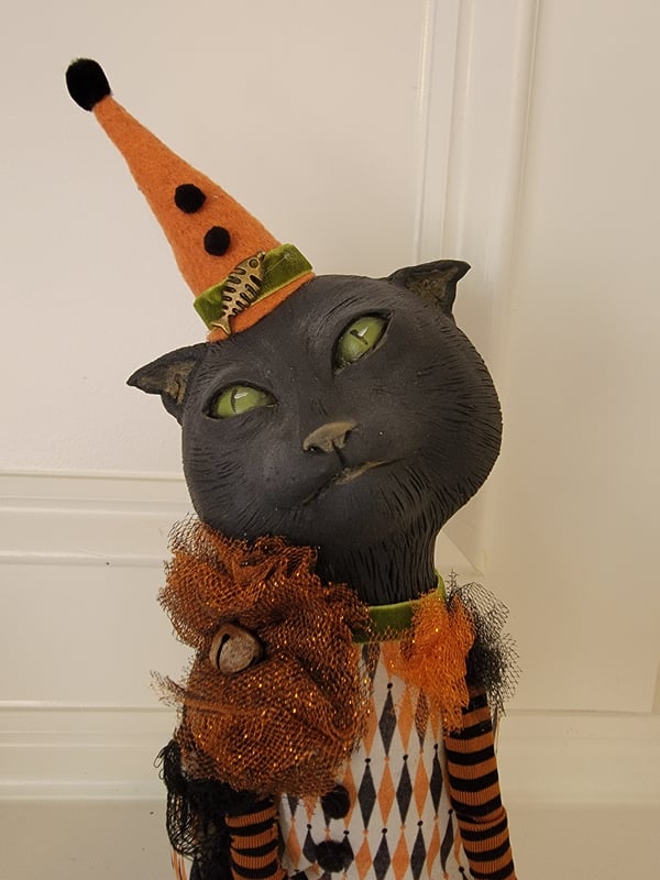 Image of Poe The Halloween kitty