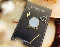 Image 3 of 🟢 STOCK 🟢 Mini Pins Magic Golden Quatuor - ✨DIVINATION✨