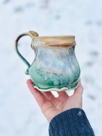 Image 2 of Drippy Ocean Waves Mug