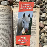 Horse Protect Bookmark [set of five]